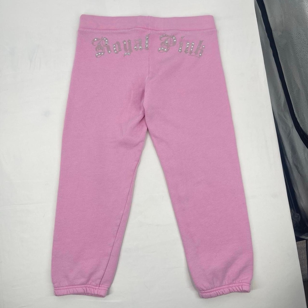 Vintage Y2K Victoria's Secret Pink Sweatpants S Rhinestone Low Rise McBling